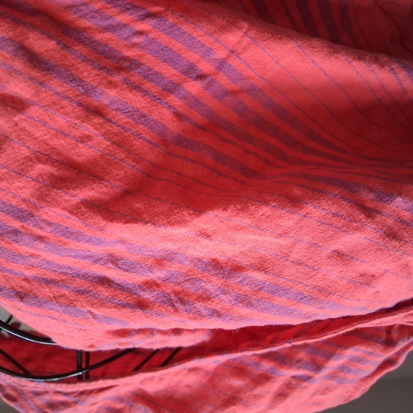 Red Ruffled Crop Top - Picture 3 of 4